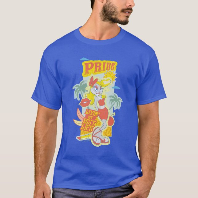 BUGS BUNNY™ Prix - Mein bestes Leben leben T-Shirt (Vorderseite)