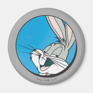 BUGS BUNNY™ Retro Blue Patch Magnet