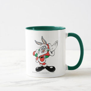 BUGS BUNNY™ Santa Waving Tasse