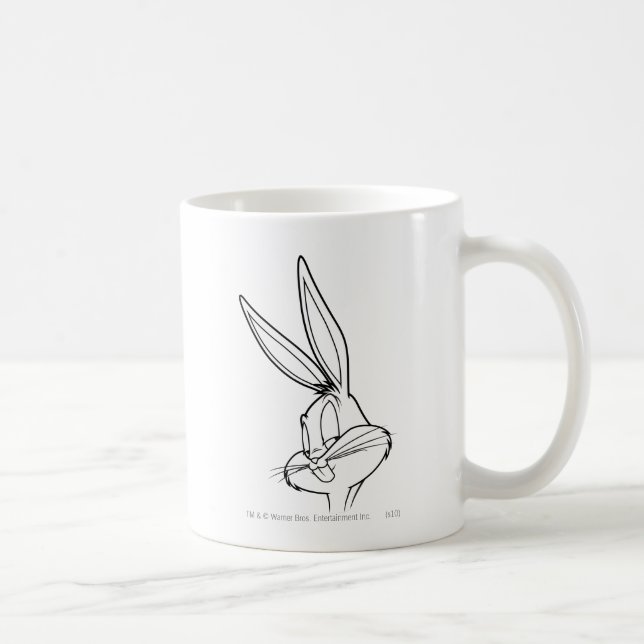 BUGS BUNNY™ Schelmisch Kaffeetasse (Rechts)