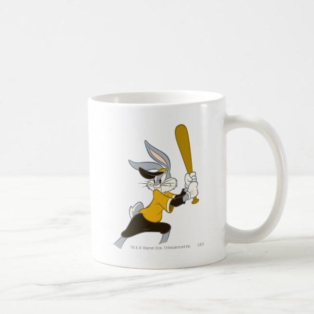 BUGS BUNNY™ Schlagmann Aufgepasst Kaffeetasse (Rechts)