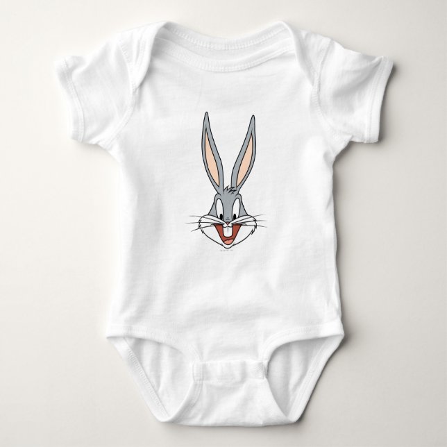 BUGS BUNNY™ Smiling Face Baby Strampler (Vorderseite)