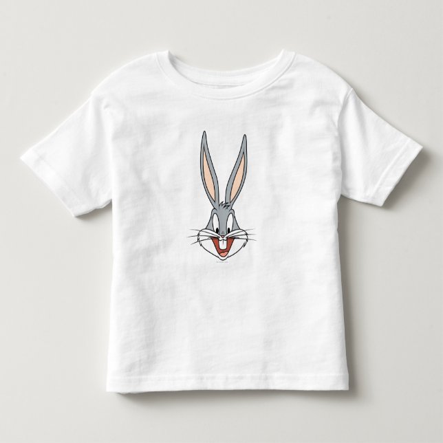 BUGS BUNNY™ Smiling Face Kleinkind T-shirt (Vorderseite)