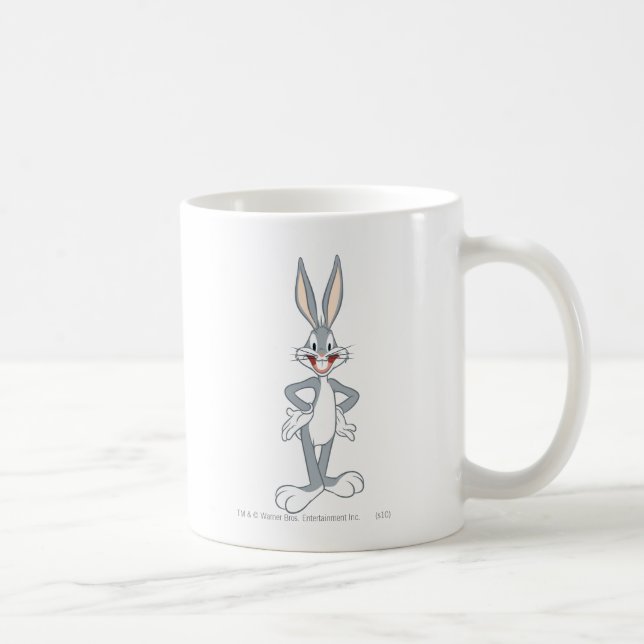 BUGS BUNNY™ Stehend Kaffeetasse (Rechts)
