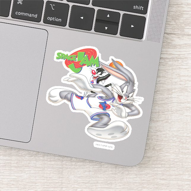 BUGS BUNNY™ & SYLVESTER™ Assist Aufkleber (Detail)