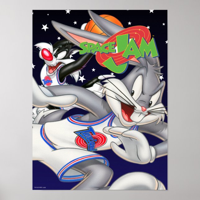 BUGS BUNNY™ & SYLVESTER™ Assist Poster (Vorne)