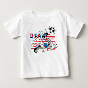 BUGS BUNNY™ Team USA Fußball Grafik Baby T-shirt