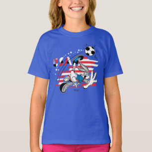 BUGS BUNNY™ Team USA Fußball Grafik T-Shirt