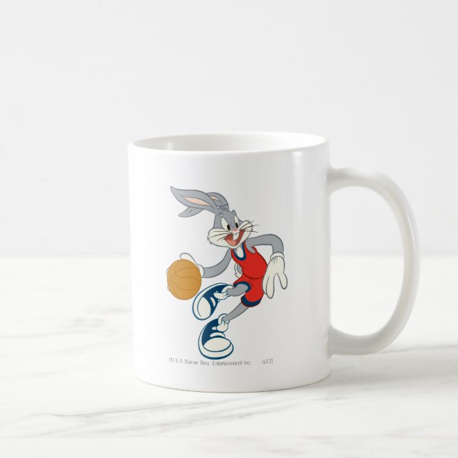 BUGS BUNNY™ treibt durch den Wettbewerb Kaffeetasse (Rechts)