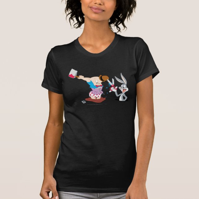 BUGS BUNNY™ UND ELMER FUDD™ T-Shirt (Vorderseite)