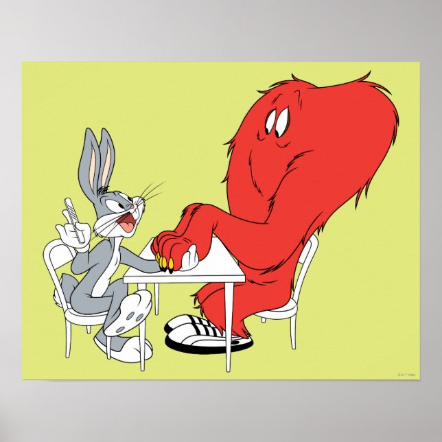 BUGS BUNNY™ und Gossamer 2 Poster (Vorne)