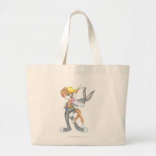 BUGS BUNNY™ und Lola Bunny 2 Jumbo Stoffbeutel