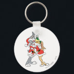 BUGS BUNNY™ und Lola Mistletoe Kiss Schlüsselanhänger<br><div class="desc">Weihnachten_x005F_x005F_x005F_x000D__x005F_x005F_x005F_x000D_ Design Teil einer Reihe aus der Holiday Collection</div>