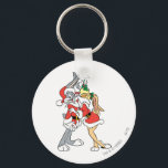 BUGS BUNNY™ und Lola Mistletoe Kiss Schlüsselanhänger<br><div class="desc">Weihnachten_x005F_x005F_x005F_x000D__x005F_x005F_x005F_x000D_ Design Teil einer Reihe aus der Holiday Collection</div>