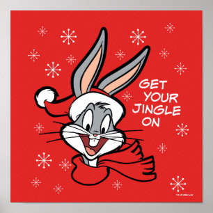 BUGS BUNNY™ Weihnachtsstimmung Poster