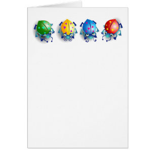 Bugs colorés mignons