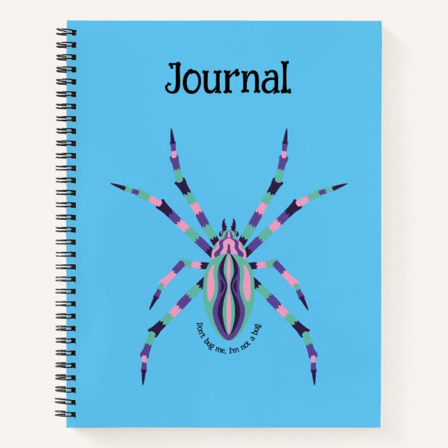 Bugs - Don't Bug Me, I'm Not A Bug, Spider Journal (Devant)