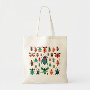 Bugs Herbarium farbenfrohe Natur Geschenk für sie Tragetasche