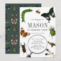 Bugs & Insekten Vintager Junge Geburtstag