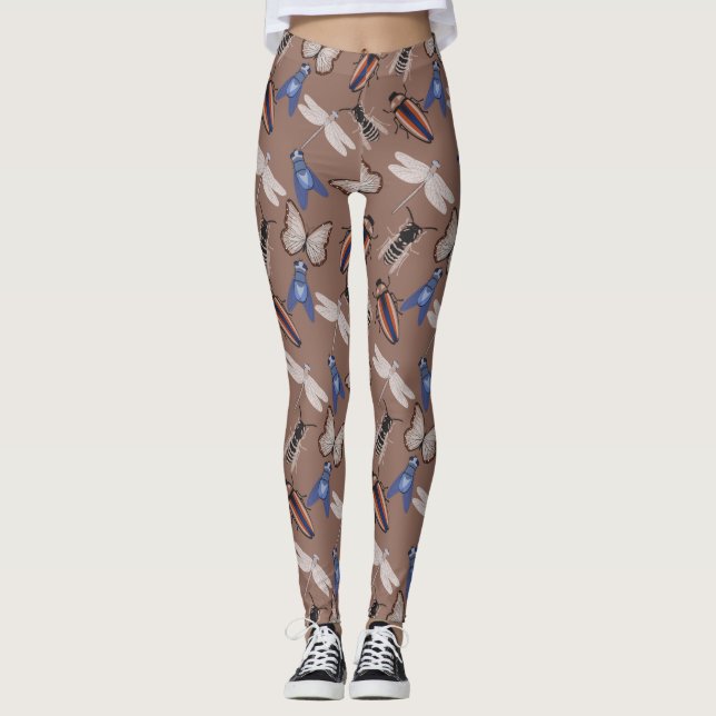 Bugs Pattern Leggings (Vorderseite)