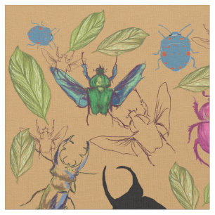 Bugs Schönes Muster  Stoff