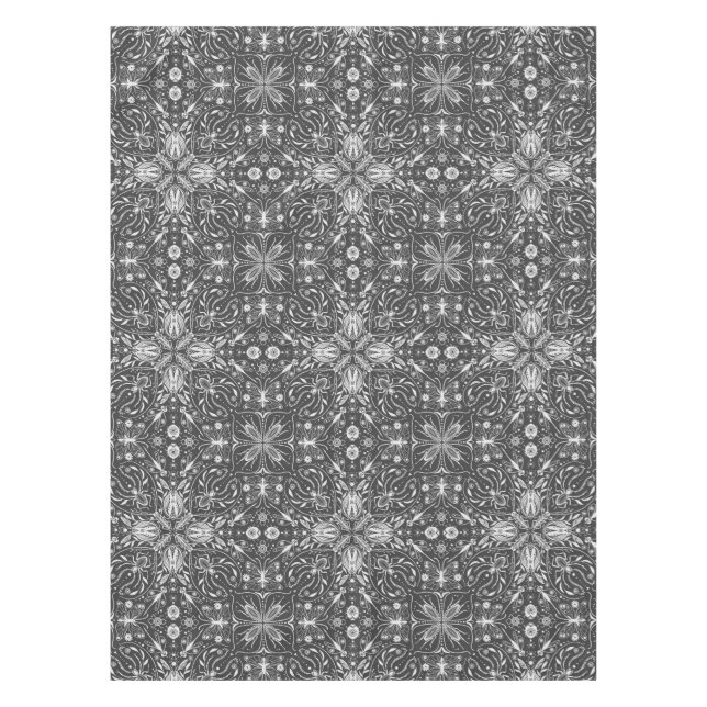 Bugs, schwarz, ganz weiß tischdecke (Vorderseite)