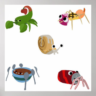 Bugsnax Best of Bugsnax Pack für Fans DM mir wenn Poster