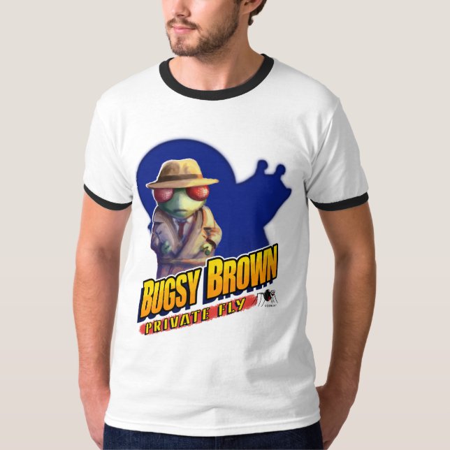Bugsy Brown, das Wecker zeichnet T-Shirt (Vorderseite)