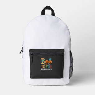 Buh dir Halloween-Crew-Design_1 Bedruckter Rucksack