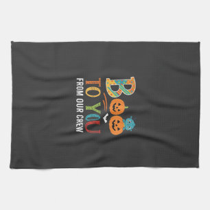 Buh dir Halloween-Crew-Design_1 Geschirrtuch