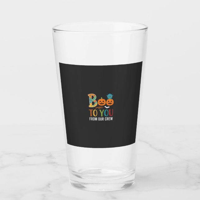 Buh dir Halloween-Crew-Design_1 Glas (Vorderseite)