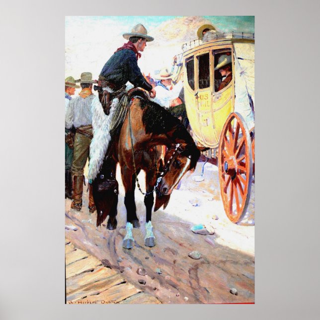 Bühne Coach Poster (Vorne)