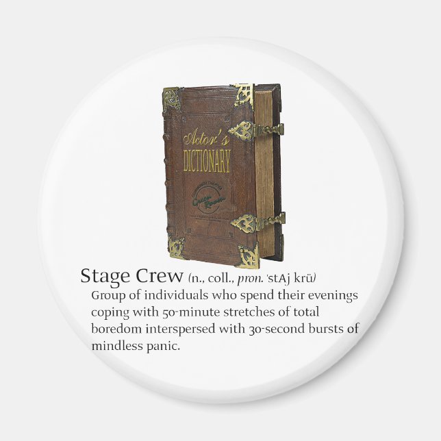 Bühne Crew Magnet (Vorne)