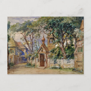 Bühne Design für "Oprichnik" von Tschaikowsky Postkarte