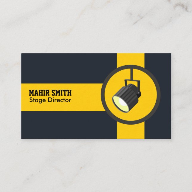 Bühne Director Business Card Visitenkarte (Vorderseite)