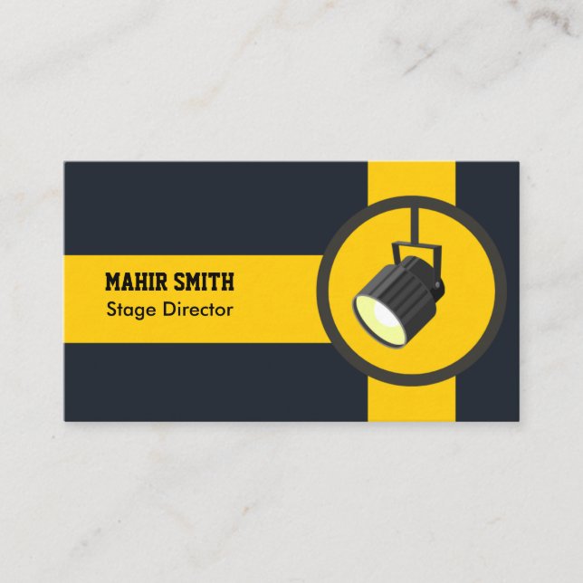 Bühne Director Business Card Visitenkarte (Vorderseite)