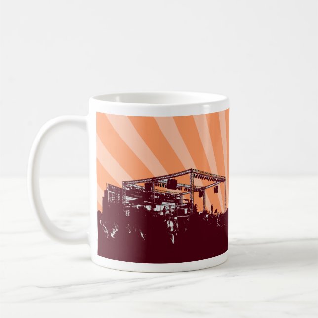 Bühne Epic Music Design Ausstellung Kunst Kaffeetasse (Links)