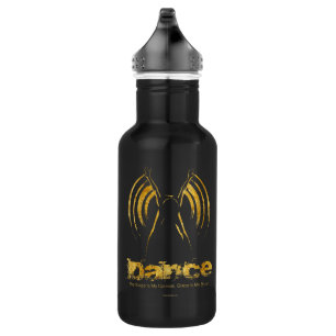 Bühne ist meine Leinwand (Tanz) Edelstahlflasche