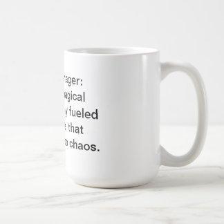 Bühne-Manager-Definitions-Tasse Kaffeetasse
