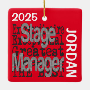 Bühne Manager Extraordinaire CUSTOM Keramikornament