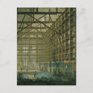 Bühne Set Workshop der Pariser Oper, 1800-20 Postkarte