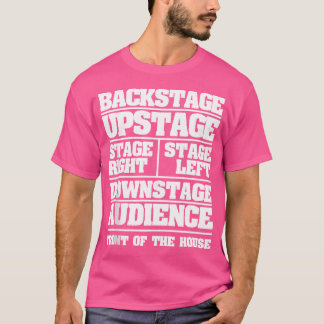 Bühne Theater Oper Anatomie Drama Kunst, Dichtung T-Shirt