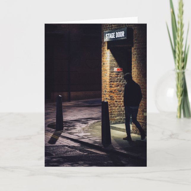 Bühne Tür Karte (Vorderseite)