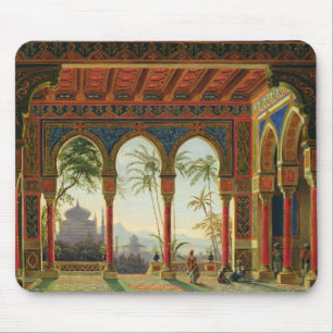 Bühneentwurf für die Oper 'Ruslan und Lyudmila Mousepad