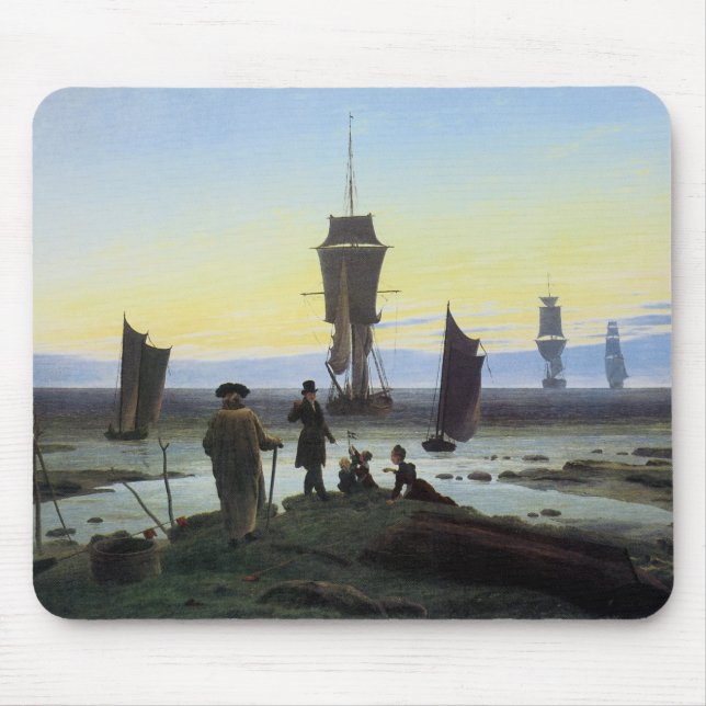Bühnen Caspar David Friedrich des Lebens Mousepad (Vorne)