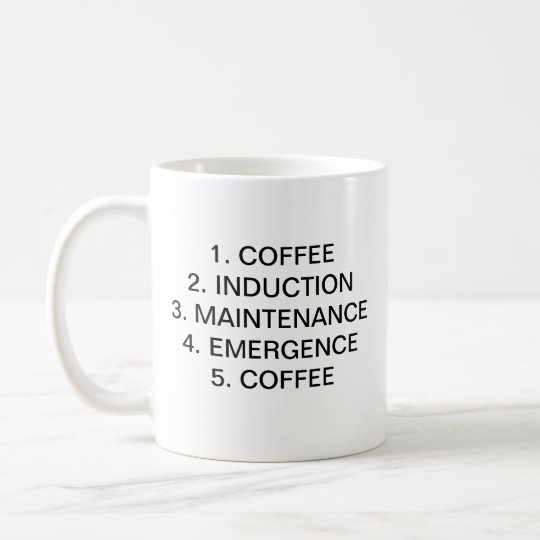 BÜHNEN DES KAFFEES DER ANÄSTHESIE-1. KAFFEETASSE