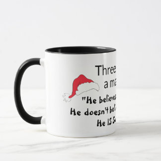 Bühnen eines Mans-Lebens zitieren schwarze Typogra Tasse