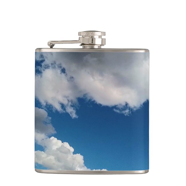 Bühnen in den Wolken Flachmann (Vorderseite)