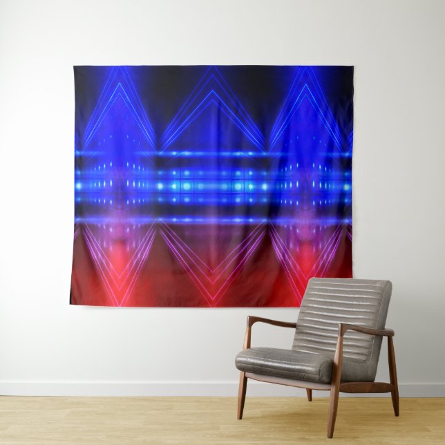 Bühnen-Show Wandteppich (Beispiel (Horizontal))