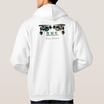 Bühnenlicht-Design - weißer Hoodie